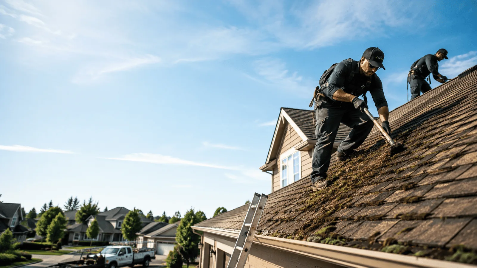 Roof Moss Removal in Odessa, MO near me
